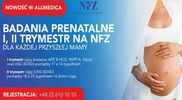 Czy badania prenatalne są na NFZ? Sprawdź, co przysługuje w ciąży