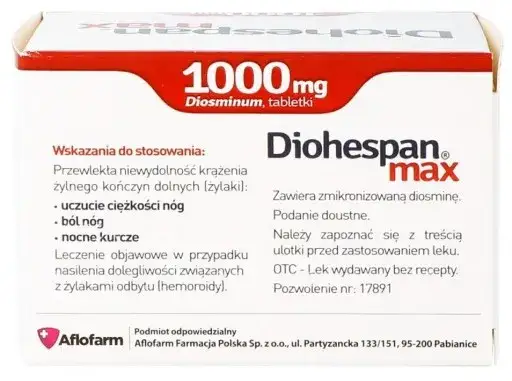 Zdjęcie Diohespan Max: Czy to lek czy suplement? Poznaj kluczowe różnice