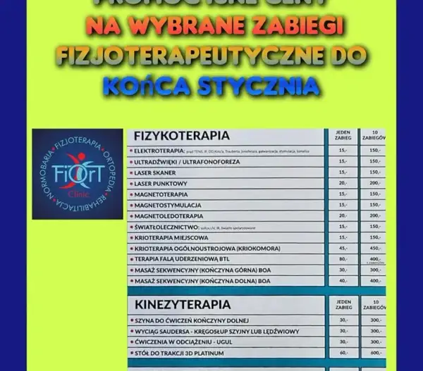 Ile kosztuje fizjoterapia? Ceny w różnych miastach i rodzajach zabiegów